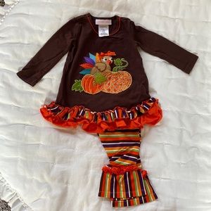 Baby Girl Thanksgiving Outfit